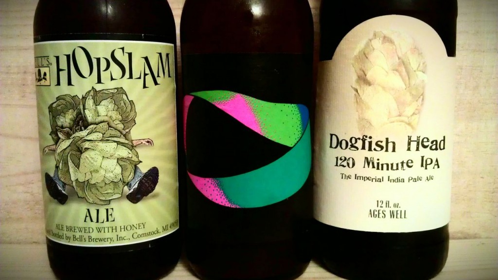 IPA DAY 2013 - Bell's Hop Slam IIPA, Omnipolo Moebius IIPA, Dogfish Head 120 Minute IIPA